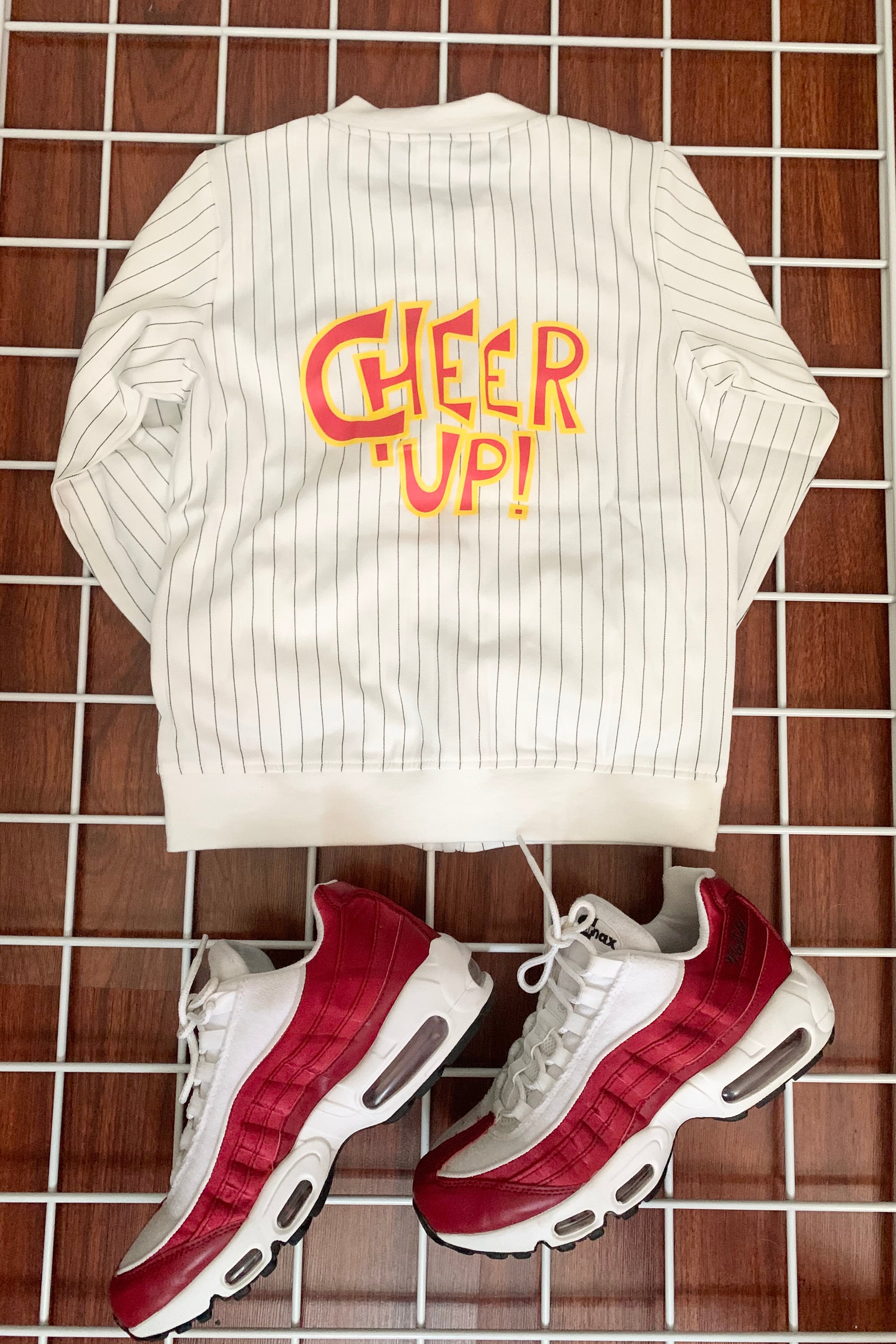 Cheer up bomber jacket