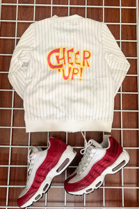Cheer up bomber jacket